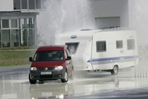 VW Caddy 3 - skid control with caravan