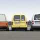VW Caddy 1, Caddy 3 and Caddy 2 - rear view
