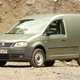 VW Caddy 3 - 4Motion four-wheel drive, green, front view