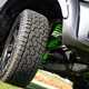 Isuzu D-Max XTR Colour Edition - Pirelli Scorpion All-Terrain tyres, green Pedders front suspension spring, 2020