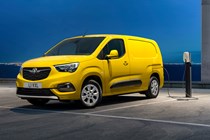 Vauxhall Combo-e electric van, on sale in 2021