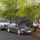Image of a broken down BMW 3 Series being attended by a BMW Assistance patrol