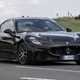 The best coupes to buy in 2024: Maserati GranTurismo, front three quarter cornering, black paint