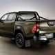 2020 Toyota Hilux facelift - rear view, Titan Bronze metallic