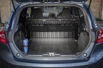Ford Fiesta Van EcoBoost Hybrid - load area, 2020