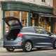 Ford Fiesta Van EcoBoost Hybrid - rear view, load door open, 2020
