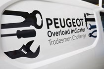 Peugeot Overload Indicator - Tradesman Challenge, van signwriting