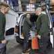 Peugeot Overload Indicator - Tradesman Challenge, van being loaded