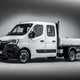 Renault Master ZE 2020 - double-cab tipper, front view, white