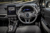 Renault Zoe Van - front seats, steering wheel, interior, 2020