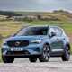best small premium cars Volvo XC40 in blue