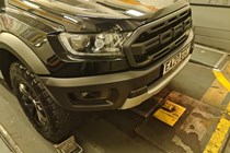 Ford Ranger Raptor long-term test review - on the Eurotunnel, front view