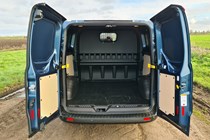Ford Transit Custom Trail - how does it compare with the Ranger Raptor? Load area