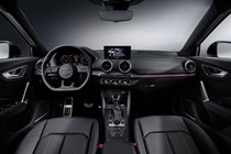 Audi Q2 2020 facelift - interior, front