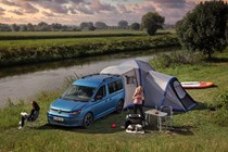 Volkswagen Caddy California campervan, 2020, camping lifestyle
