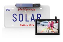 AUTO-VOX Upgraded Solar Reversing Camera Wireless Kit