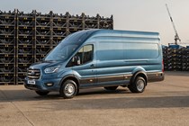 New Ford Transit 5.0-tonne, 2020, panel van front, blue
