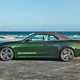 Green 2021 BMW 4 Series Convertible side elevation