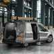 Ford Transit Connect payload upgrade to 1.0 tonne, 2020, rear view, silver