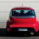 Porsche vision Renndienst electric van concept, 2018, dead-on rear view, red, 2020