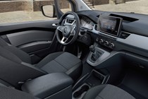 2021 Renault Kangoo small van, cab interior, close up
