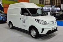 Maxus e Deliver 3 high-roof conversion at the CV Show 2021
