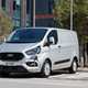 2030 ban on the sale of new diesel and petrol vans and pickups - Ford Transit Custom Plug-In Hybrid electric van charging