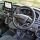 Best hybrid vans UK 2021 - Ford Transit Custom PHEV cab interior