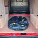 Best hybrid van UK 2021 - Ford Transit Custom PHEV vs LEVC VN5 comparison test, Transit Custom load area