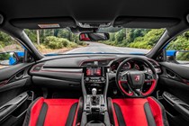 Honda Civic Type R interior detail