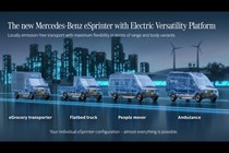 Next-generation Mercedes-Benz eSprinter Electric Versatility Platform - body options