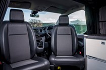 Vauxhall Vivaro Elite Campervan, 2021, front seats with swivel bases