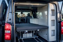 Vauxhall Vivaro Elite Campervan, 2021, fold out bed