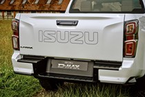 2021 Isuzu D-Max V-Cross - rear, white, tailgate