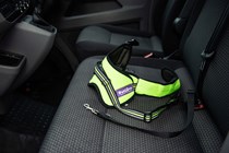 Seatbelt harness for dogs