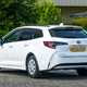 Best car-derived vans 2024: Toyota Corolla Commercial rear three quarter static, white paint