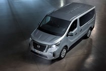 2021 Nissan NV300 Combi - top view, silver