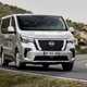 2021 Nissan NV300 Combi - front view, silver, driving
