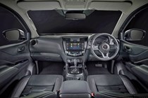 2021 Nissan Navara facelift interior - not coming to the UK and Europe