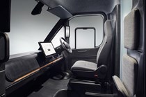 Arrival electric van, 2022, cab interior
