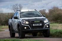 {Best pickup UK group test: Isuzu D-Max XTR, driving