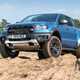 Best pickup trucks UK: Ford Ranger Raptor, front, blue