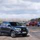 Best pickup UK group test: Toyota Hilux Invincible X, front, grey