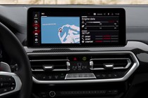 BMW X3 M Competition infotainment