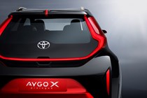 Toyota Aygo X Prologue rear view