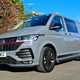 VW Transporter Sportline review - Black Edition, front view, grey, T6.1