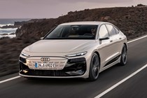 Audi A6 E-Tron (2025) front driving