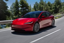 Tesla Model 3 (2025) front driving