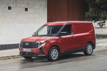 The Ford Transit Courier has grown, but is still Ford's smallest van.