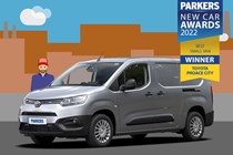 Best small vans: Toyota Proace City, 2022 Parkers Small Van of The Year